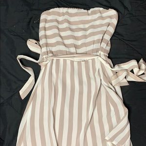 Charlotte Russe strapless mini dress